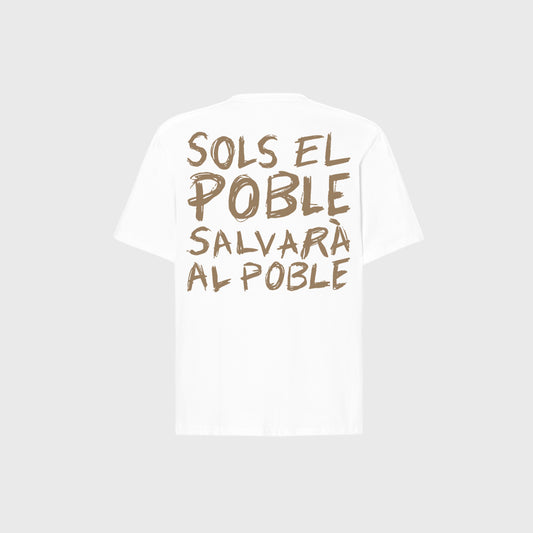 CAMISETA BLANCA "EL POBLE"